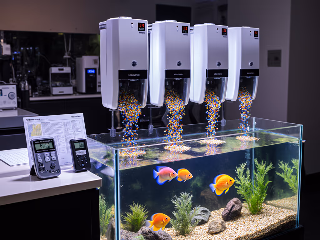 Programmable Fish Feeders Compared: Reliability Tested