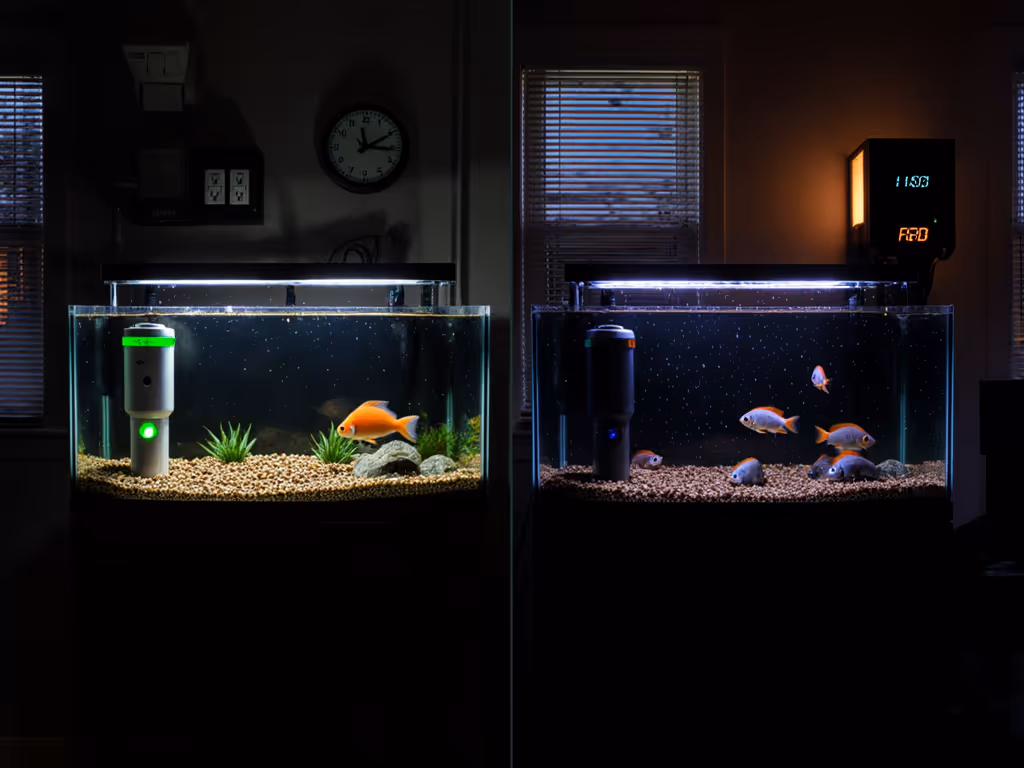 Battery vs AC Fish Feeders: Power Outage Proof?