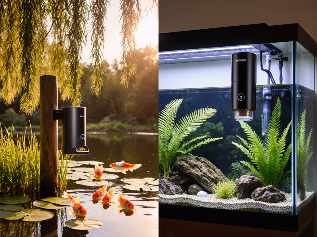 Pond Fish Feeder vs Aquarium: Critical Differences Explained